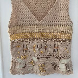 VINTAGE KENZO BEADED KNIT